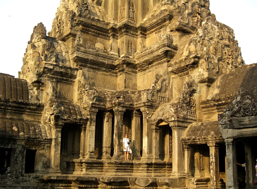 Angkor Wat: central stupa