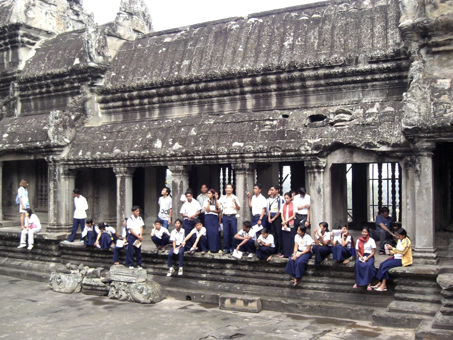 Angkor Wat: school trip