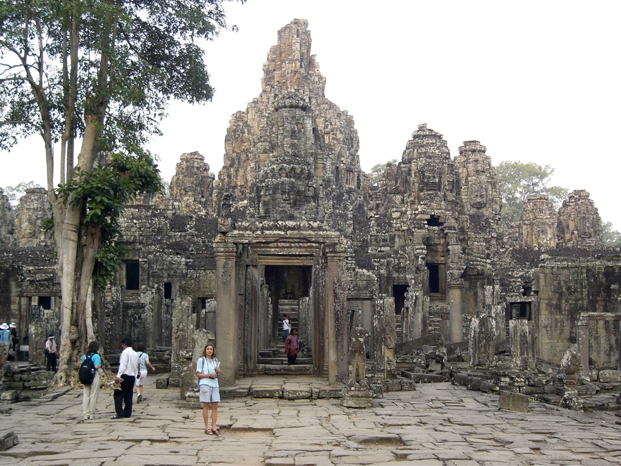 Entering Bayon