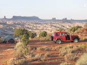 Maze Overlook camp