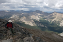 On Mnt Yale (14196/4327): La Plata (14336), Missouri Mt (14067), Mt Belford(14196), Mt Oxford (14153), Mt Harvard (14414), Mt Columbia (14071)
