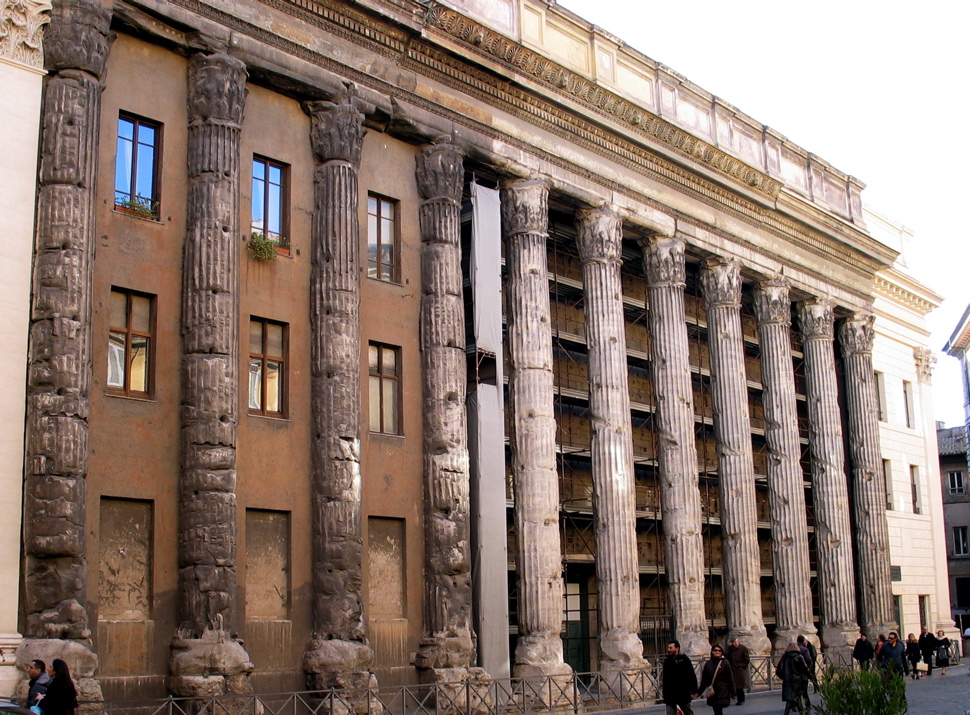 after 2000 years: Temple of Hadrian