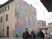 in PISA: Emiliano, Gosia, Lorenzo