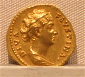 Roman gold coin