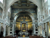 Santa Prassede Church interior