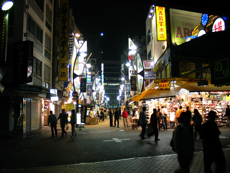 Nightlife in Tokyo