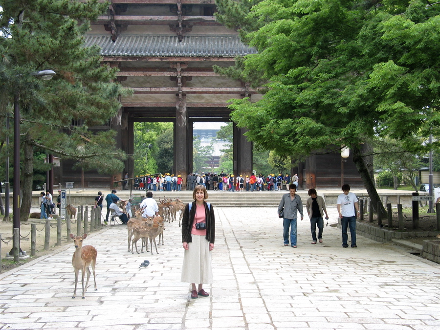 Gosia in Nara