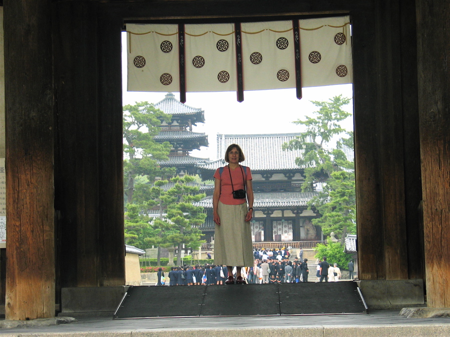 Gosia in Nara