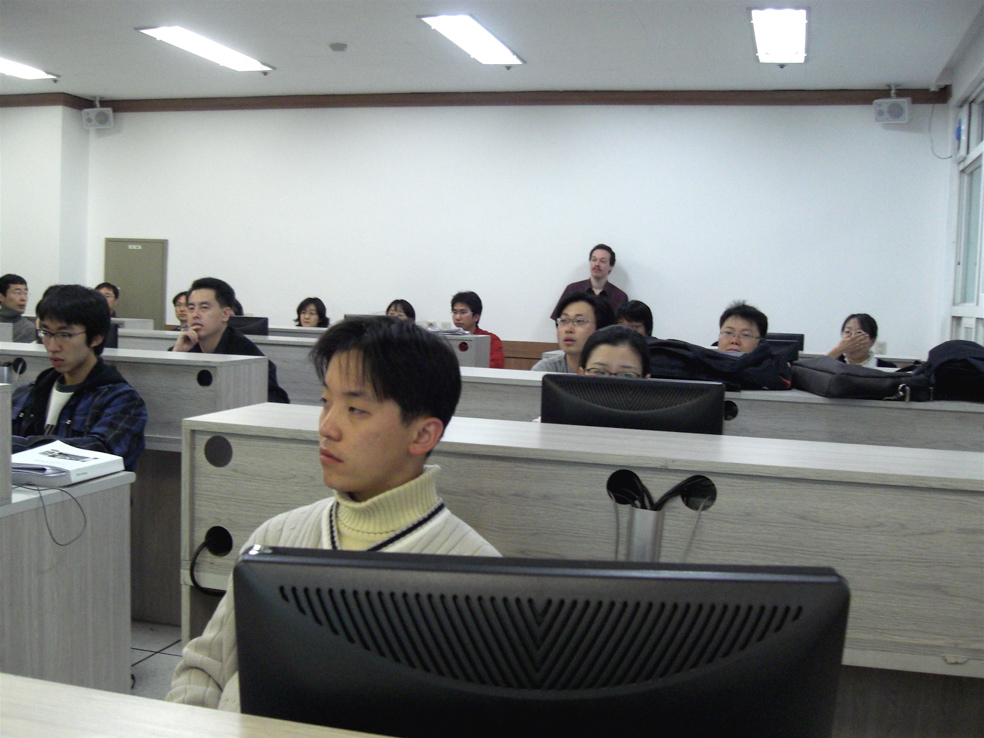 Diligent AFNI students in Korea