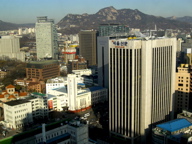 View from President Hotel, Seoul