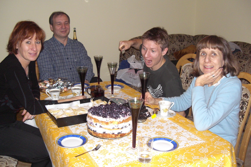 with Nelka, Marek and Alek in Gdynia