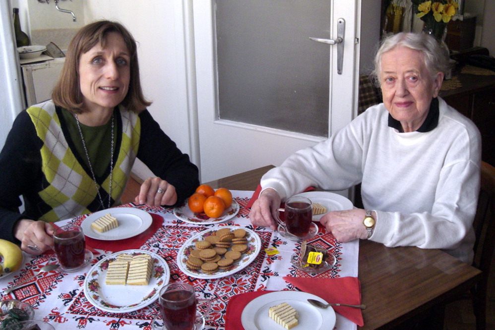 with Ciocia Helenka
